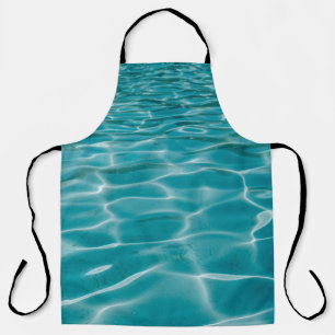 Blue ocean apron