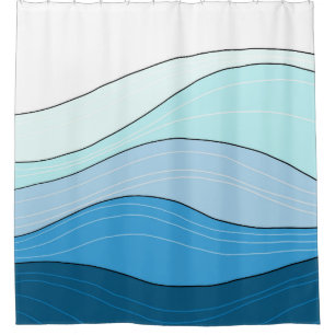 Blue Ocean Design 226 Shower Curtain