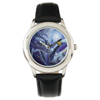 Blue Ocean Dragon & Pearl Watch