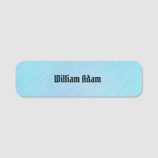 Blue Ocean Name Tag