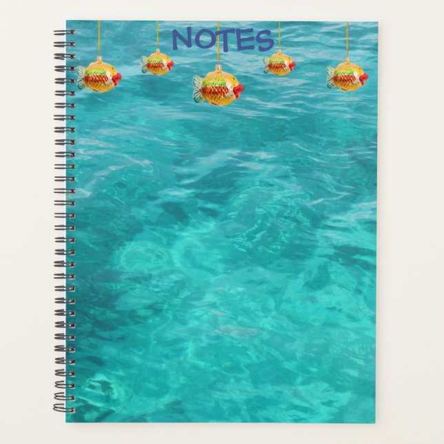 Blue Ocean Notes w/ Fish Planner (Front)