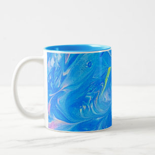 Blue Ocean Scene Mug