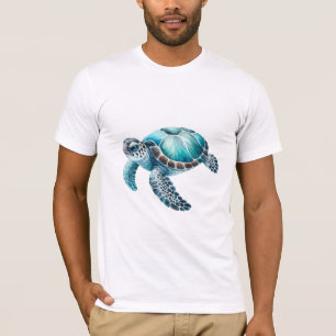 Blue Ocean Turtle T-Shirt