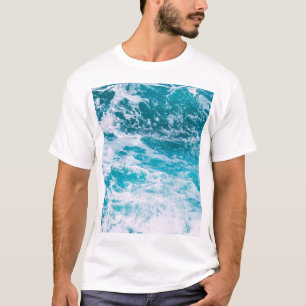 Blue Ocean Waves T-Shirt