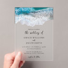 Blue Ocean Waves Tropical Beach Wedding