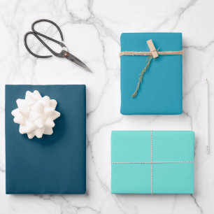 Blue Ocean Wrapping Paper Sheet