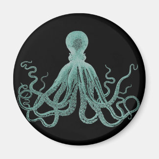 Blue Octopus Magnet