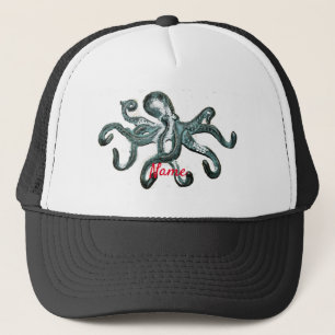 Blue Octopus Thunder_Cove Trucker Hat