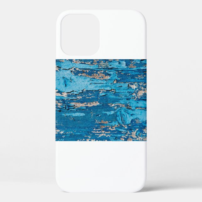 Blue old wooden background  Case-Mate iPhone case (Back)