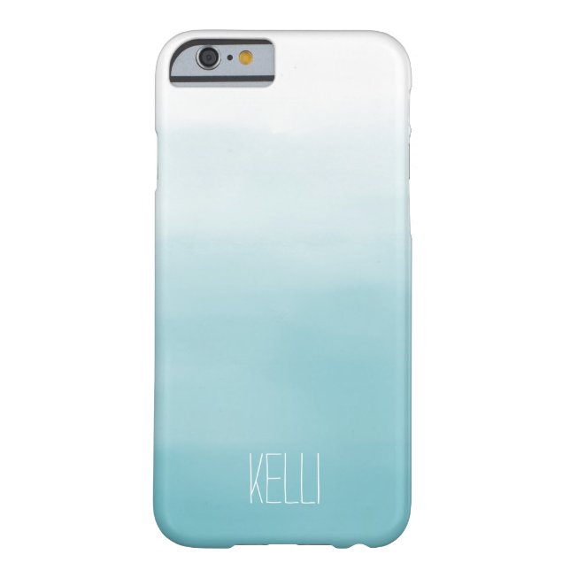Blue Ombre Case-Mate iPhone Case (Back)