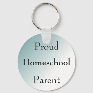 Blue Ombre Homeschool parent Key Ring