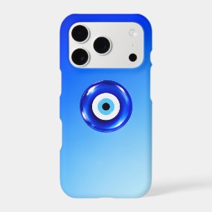 Blue Ombre Nazar Eye iPhone Case