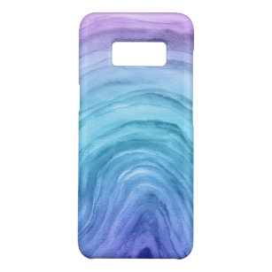 Blue Ombre Pattern Agate II Watercolor Case-Mate Samsung Galaxy S8 Case