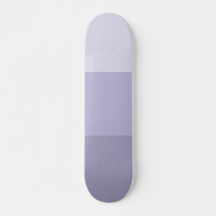 Blue Ombre Striped Skateboard