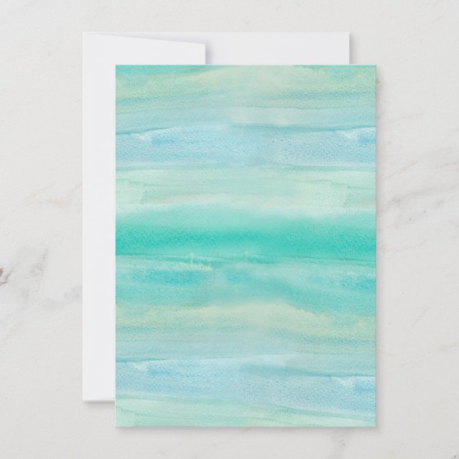 Blue Ombre Watercolor Wash Pattern (Front)