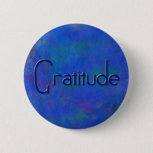Blue on Blue Block Gratitude Button