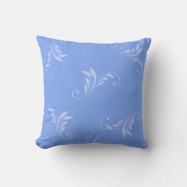 Blue on Blue Cushion (Front)