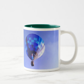 Blue on Blue I Two-Tone Coffee Mug
