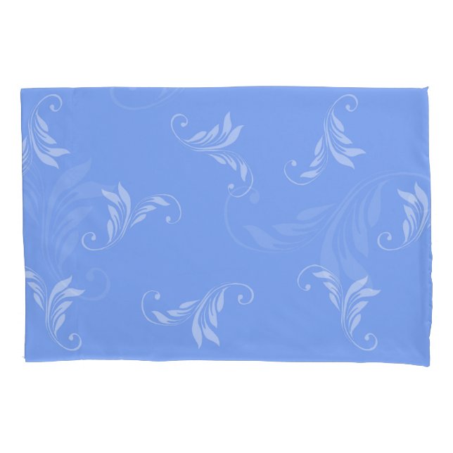 Blue on Blue Pillowcase (Front)