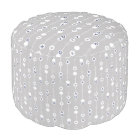 Blue on Grey Retro Fruit Slices