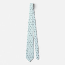 Blue on Light Green Dove Seamless Pattern