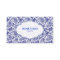 Blue On White Retro Paisley PatternDesign
