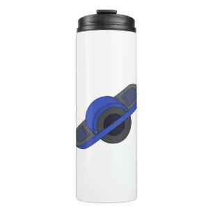 Blue One Wheel Thermal Tumbler