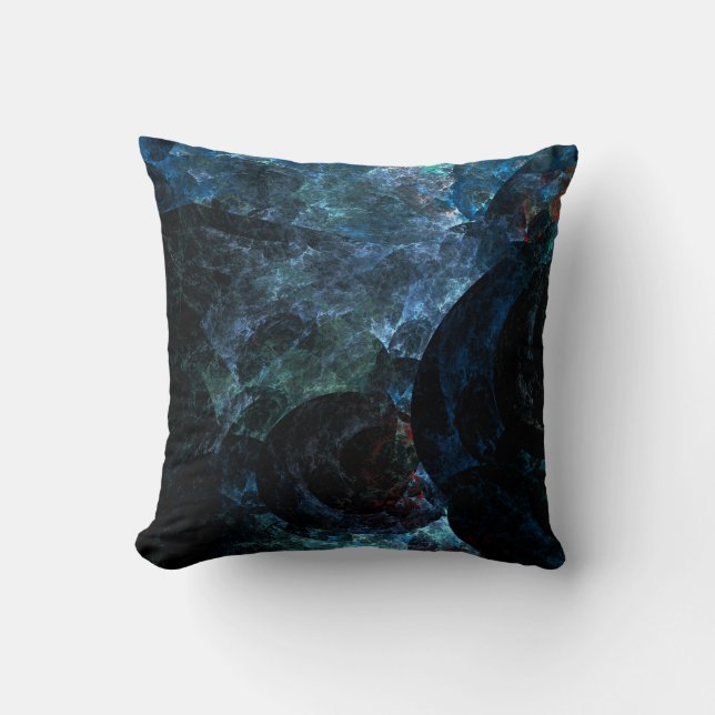 Blue Opal Abstract case for RAZR Cushion (Front)