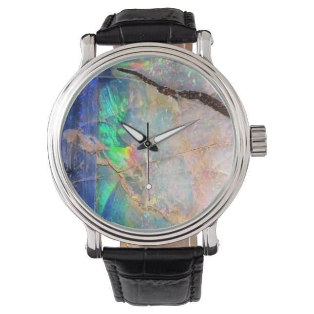 Blue Opal Print Watch (Front)