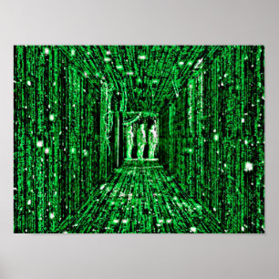 Blue Or Red Pill Neo Poster