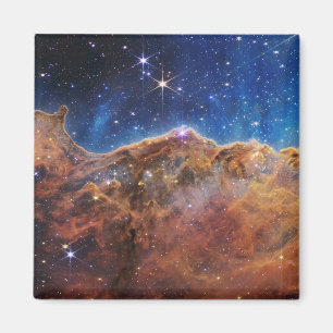 Blue/Orange Carina Nebula JWST Magnet
