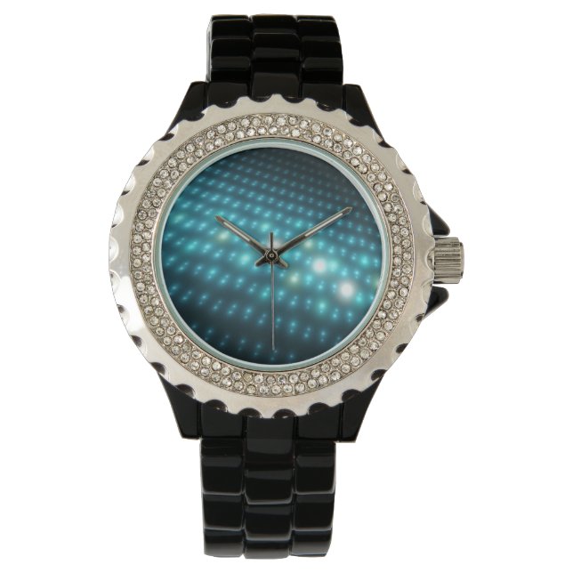 Blue Orbs 3D Watch (Front)