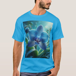 Blue Orchid Floral T-Shirt