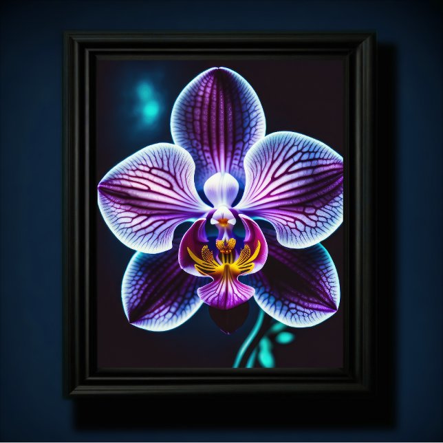 Blue Orchid Poster (Creator Uploaded)