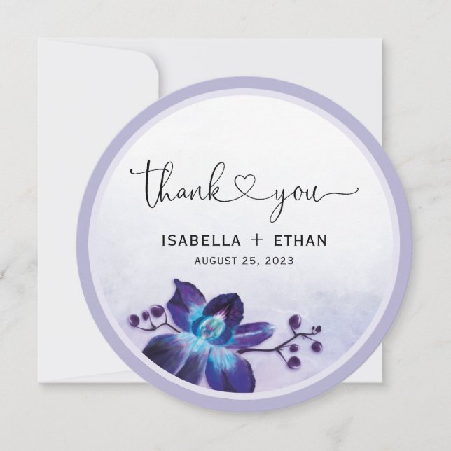 Blue Orchid Wedding (Front)