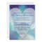 Blue Orchid Wedding Invitation