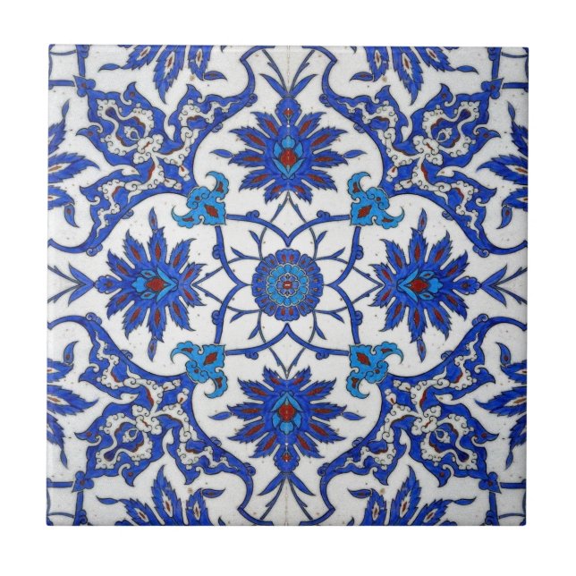 Blue Orient Ceramic Tile (Front)