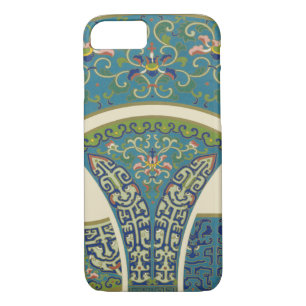 Blue Oriental Designs with Smiling Faces iPhone 8/7 Case