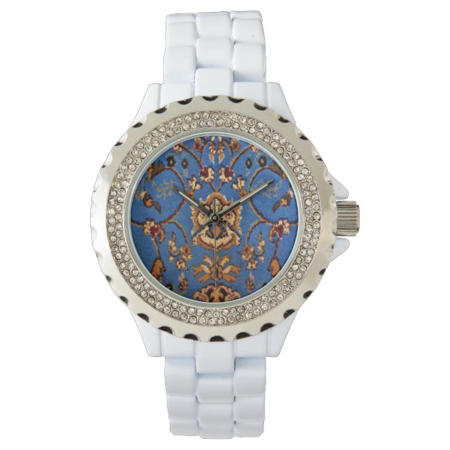 Blue Oriental Rug Watch (Front)