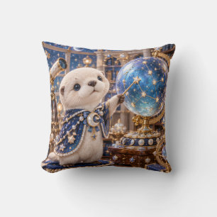 Blue Otter Stargazer Celestial Globe Cushion