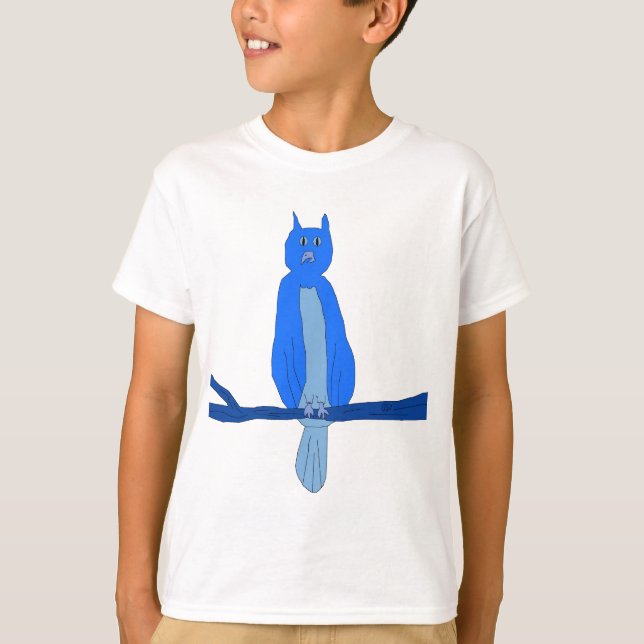 Blue Owl apparel T-Shirt (Front)