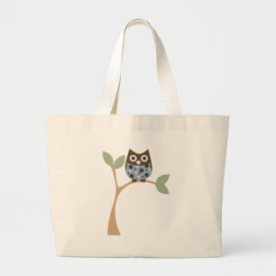 Blue Owl Baby Large Tote Bag