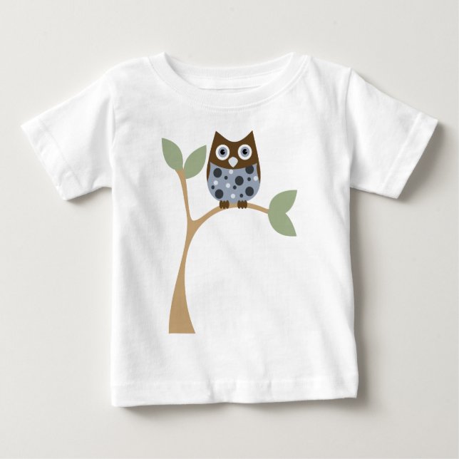 Blue Owl Baby T-Shirt (Front)