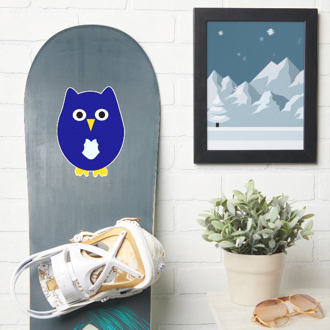 Blue Owl Design (Snowboard)