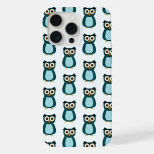 Blue Owl illustration iPhone 15 Pro Max Case