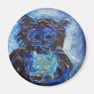 Blue Owl Magnet