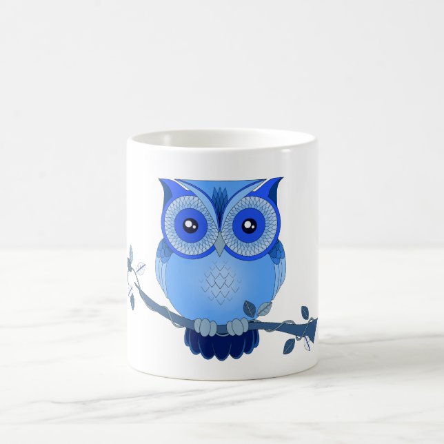 Blue Owl Mug (Center)