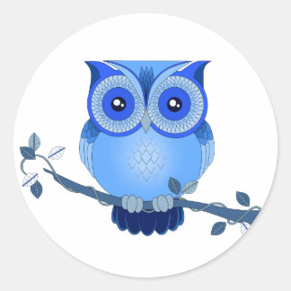 Blue Owl Stickers