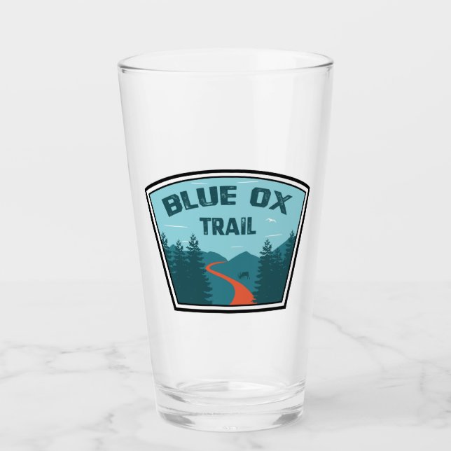 Blue Ox Trail Glass (Front)
