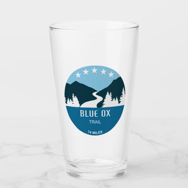 Blue Ox Trail Glass (Front)